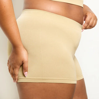 Beige ComfyStretch Shorts - 3 Pack