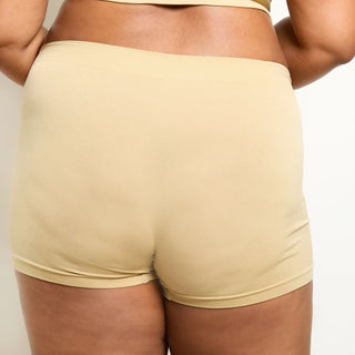 Beige ComfyStretch Shorts - 3 Pack