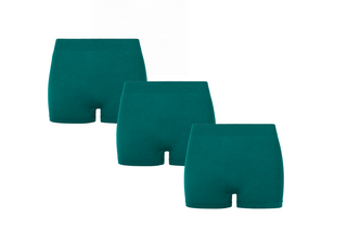 Deep Teal ComfyStretch Shorts - 3 Pack