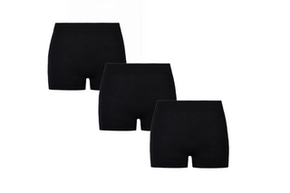 Black ComfyStretch Shorts - 3 Pack